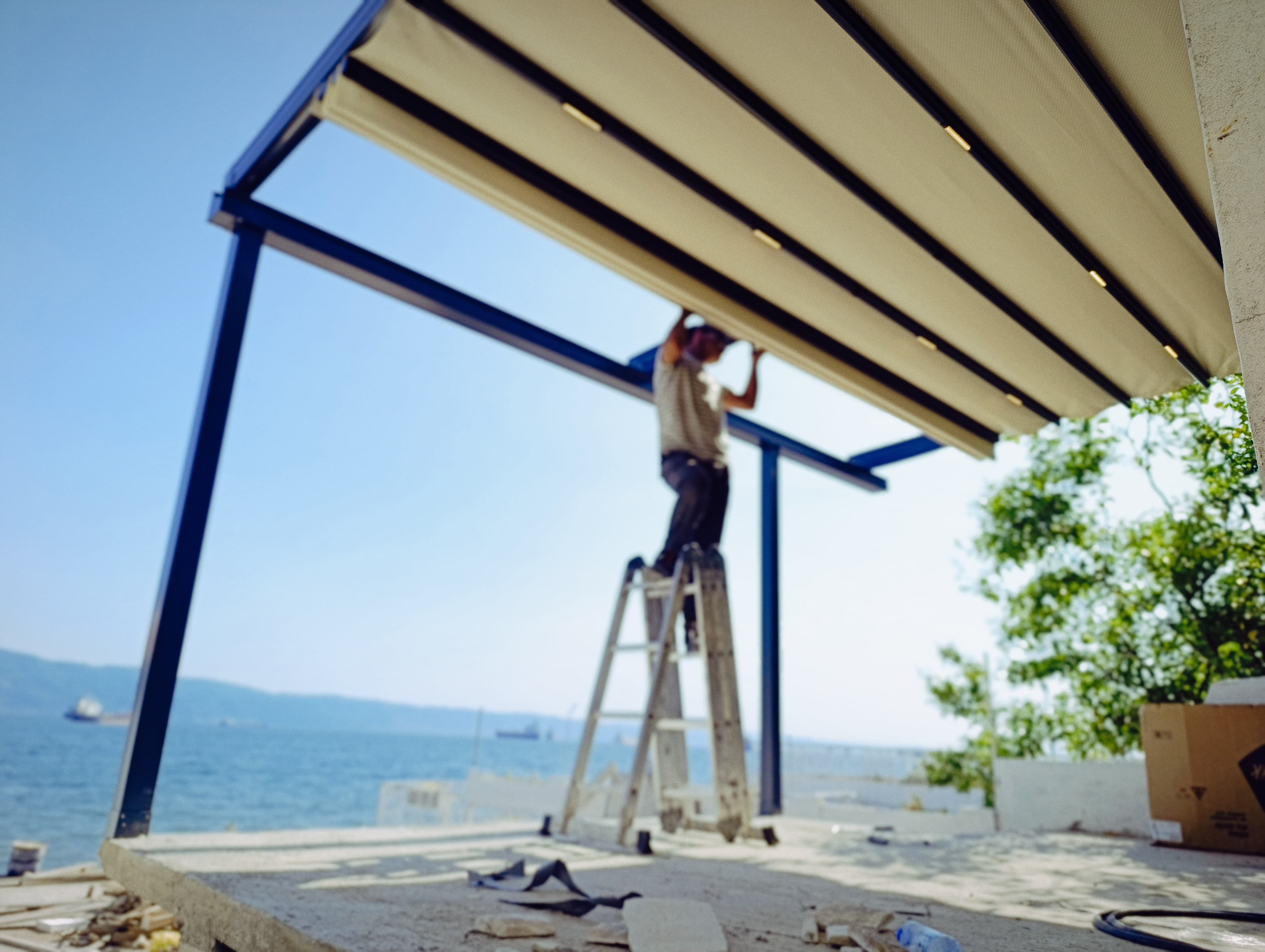 Cemal Bey Hereke Pergola ve Fransız Cam Projesi